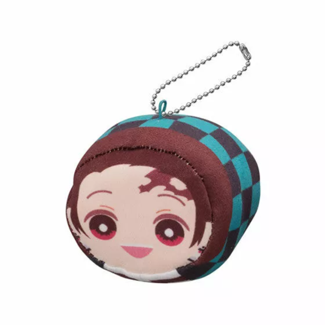 Demon Slayer Tanjiro Kamado mini marshmellow plush keychain