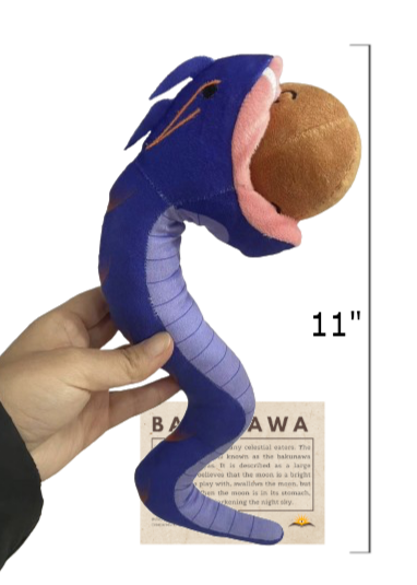 Bakunawa Plush – Philippine Mythology Moon-Eater Creature Collectible