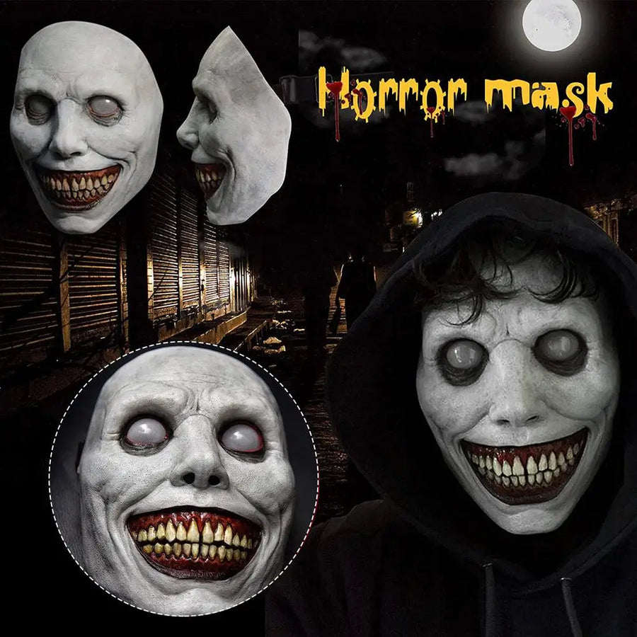 Halloween Mask Horrible Devil Masks Horror Face Cover Scary Cosplay Party Decor Headgear Masquerade Performance Costume Props