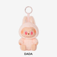 Plush keychain with a cute design on a white background