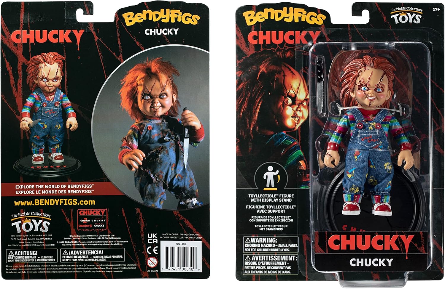 Horror Chucky Bendy Figure