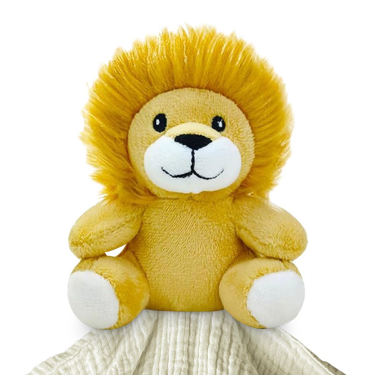 Lion Lovey Security Blanket for Babies