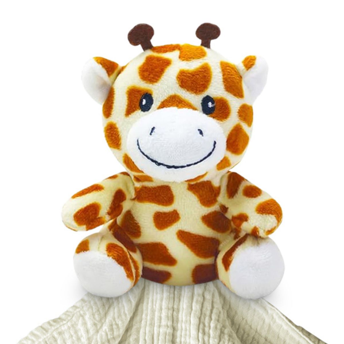 Giraffe Lovey Security Blanket for Babies