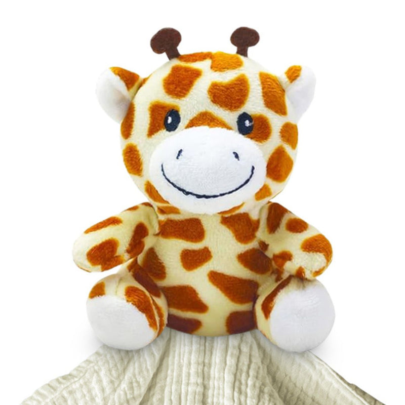 Giraffe Lovey Security Blanket for Babies