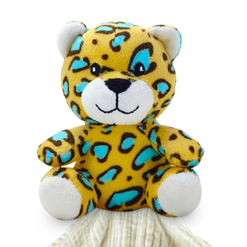 Leopard Lovey Security Blanket for Babies
