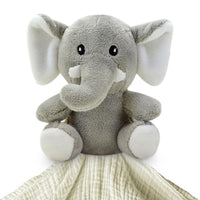Elephant Lovey Security Blanket for Babies