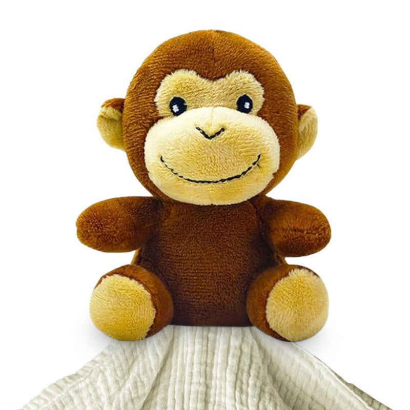 Monkey Lovey Security Blanket for Babies