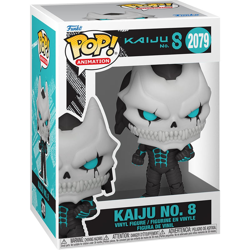 Funko Pop! Kaiju No. 8 vinyl figure packaging on a white background