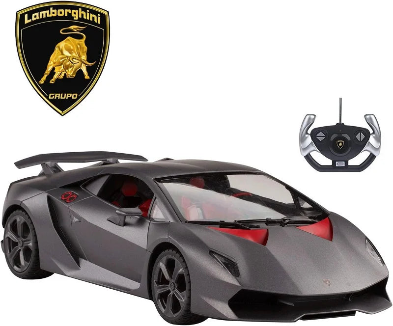 Lamborghini model car with remote control on a white background