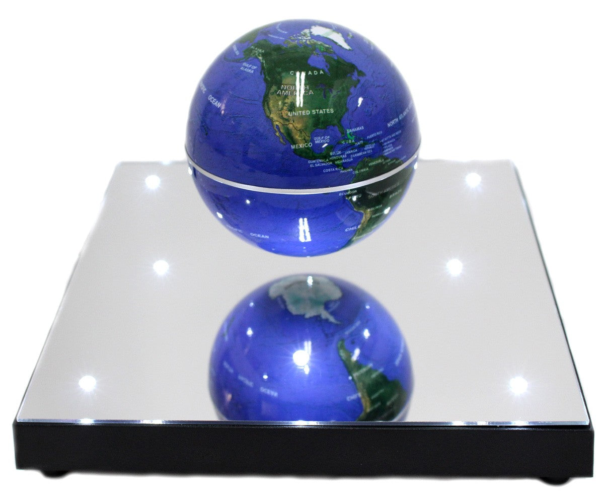 Magnetic Levitation Globe | Sleek Floating World Globe Gadget for Home and Office Decor