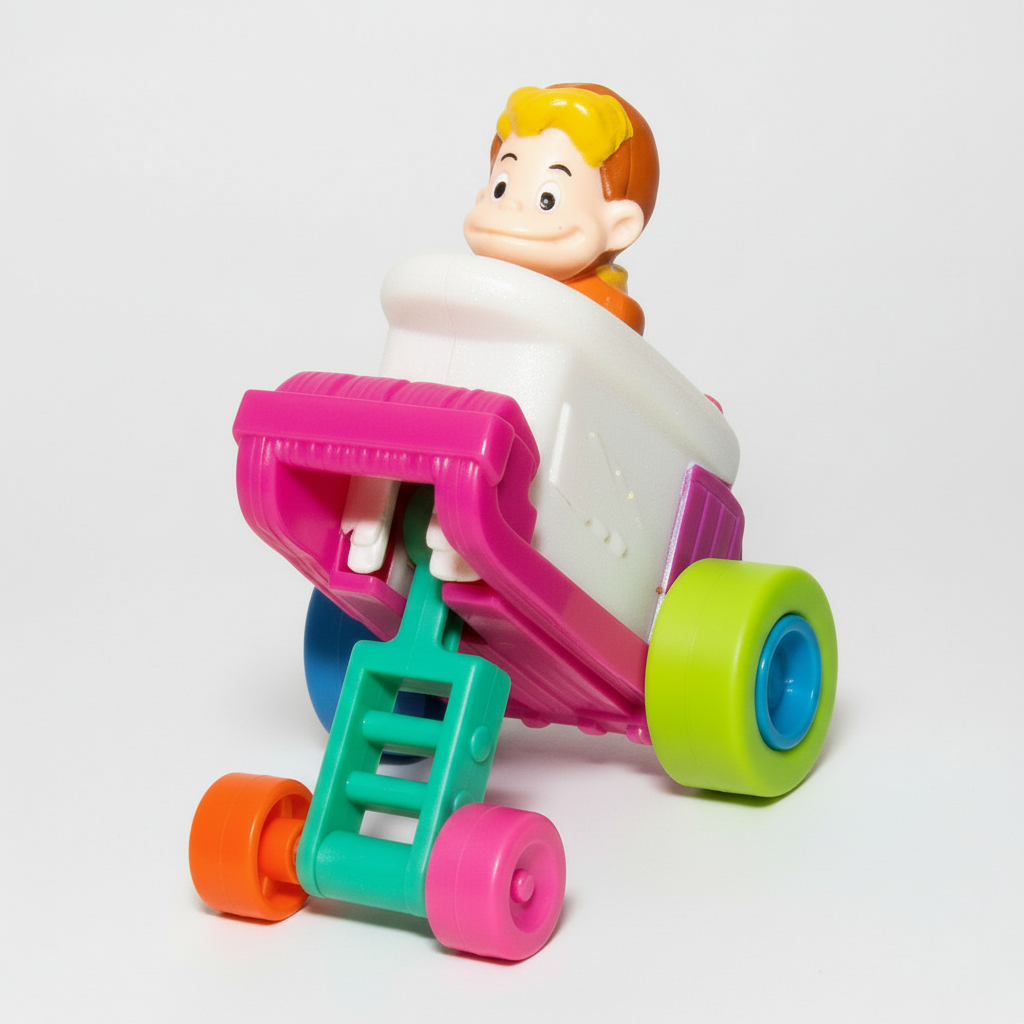 Back to the Future 1992 McDonald’s Verne’s Junkmobile Toy – Animated Series Collectible