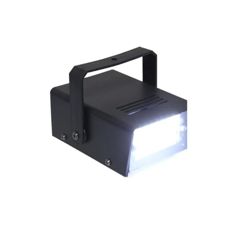 Mini Disco LED Strobe Light with 24 White LEDs - Compact and Versatile Party Lighting