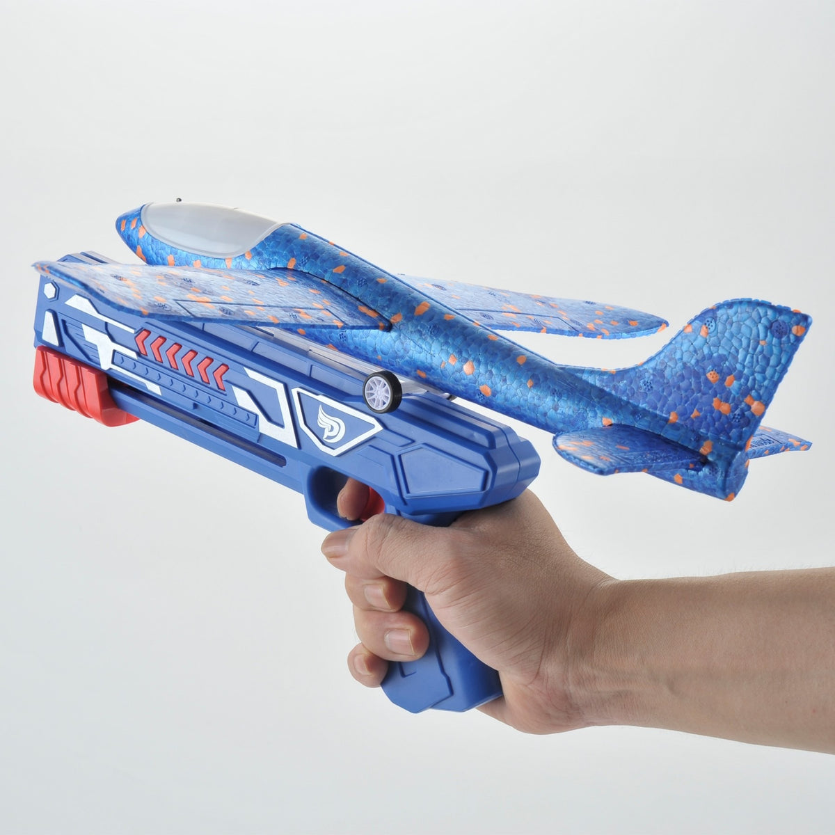 3 Pack 13.8" LED Light Foam Airplane Launcher Set