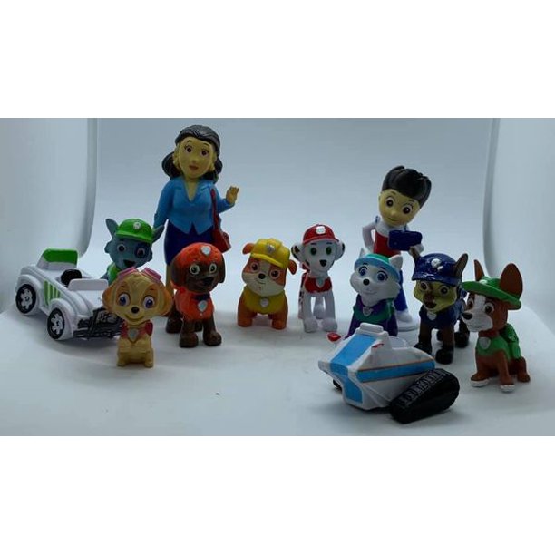 12-Pack Handmade XL Kids Bath Bombs with Surprise Paw Patrol Figures