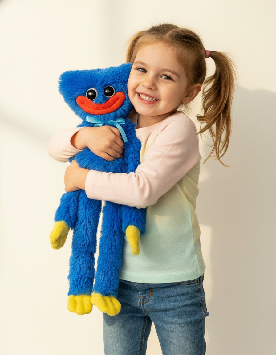 14-Inch Smiling Huggy Wuggy Plush | Poppy Playtime Chapter 4