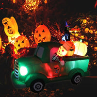 Halloween Inflatables Outdoor Decorations with LED Lights