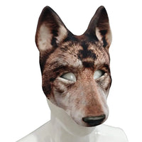 Halloween Party Mask Scary Wolf Mask Animal Face Mask Cosplay Prop Wolf Masque Masquerade Costume Dress Up Accessory