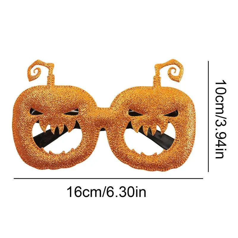 Pumpkin Glasses Dress Up Glasses Halloween Selfie Props Pumpkin Cosplay Glasses Costume Eyewear Novelty Eyewear For Boys And