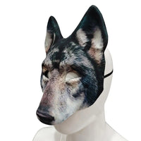 Halloween Party Mask Scary Wolf Mask Animal Face Mask Cosplay Prop Wolf Masque Masquerade Costume Dress Up Accessory