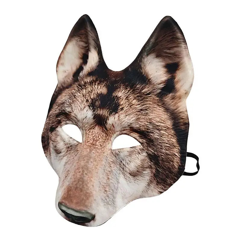 Halloween Party Mask Scary Wolf Mask Animal Face Mask Cosplay Prop Wolf Masque Masquerade Costume Dress Up Accessory