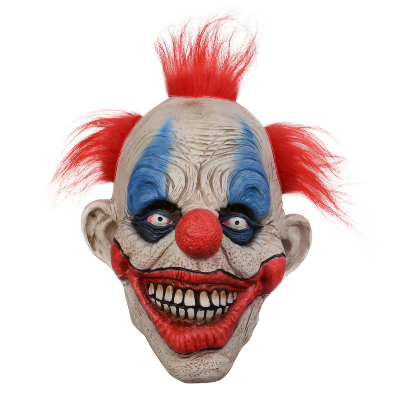 Halloween Mask The Clown Face Cover Horror Latex Clown Face Evil Clown Costume Accessories Adults Creepy Halloween Decoration