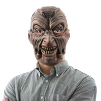 Halloween Scary Creepers Face Cover Scary Masks  Breathable Movie Headgear for Haunted House Theme Party Adventure Friends