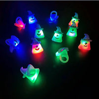 Halloween Light Up Rings Ghost Rings For Children Led Flash Ghost Finger Lights Led Party Favors Rings Ghost Led Finger Rings