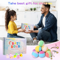 Natural Kids Bath Bombs with Surprise Toys