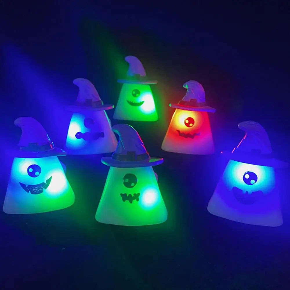 Halloween Light Up Rings Ghost Rings For Children Led Flash Ghost Finger Lights Led Party Favors Rings Ghost Led Finger Rings