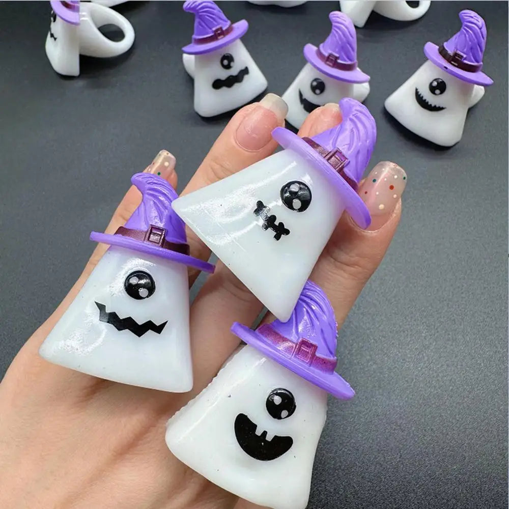 Halloween Light Up Rings Ghost Rings For Children Led Flash Ghost Finger Lights Led Party Favors Rings Ghost Led Finger Rings