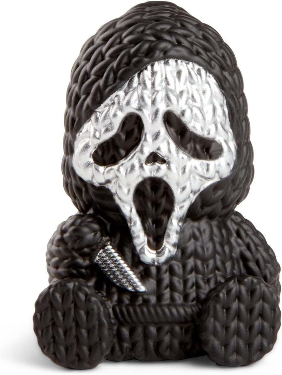  Screaming Ghost Face Metallic Silver Micro Vinyl Figure 