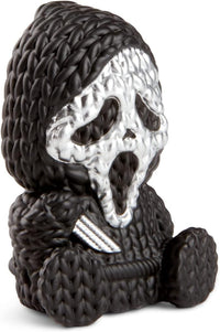 Screaming Ghost Face Metallic Silver Micro Vinyl Figure