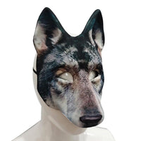 Halloween Party Mask Scary Wolf Mask Animal Face Mask Cosplay Prop Wolf Masque Masquerade Costume Dress Up Accessory