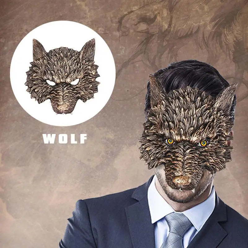 Wolf animal masquerade masks