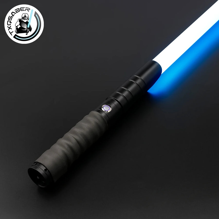 TXQSABER Lightsaber RGB Neo Pixel Smooth Swing Heavy Dueling Metal Hilt Type C Blaster Ghost Yoda Jedi Cosplay Toys Laser Sword