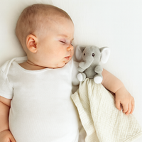 Elephant Lovey Security Blanket for Babies
