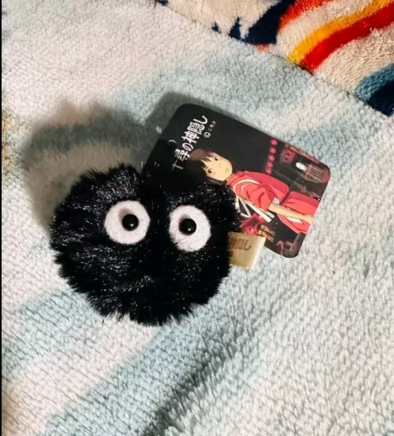 Spirited_Away_Soot_Series_Susuwatari_Plush_Keychain_front_side