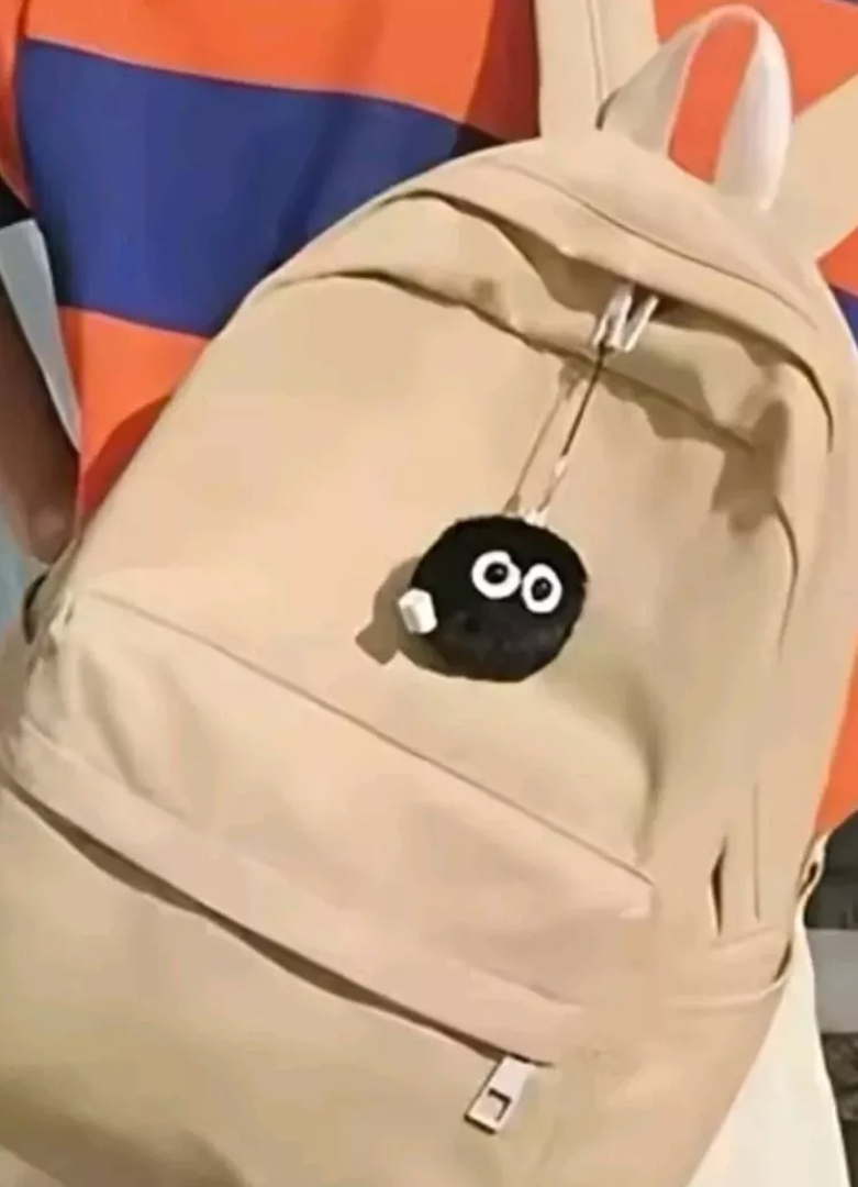 Spirited_Away_Soot_Series_Susuwatari_Plush_Keychain_with_bag_pack