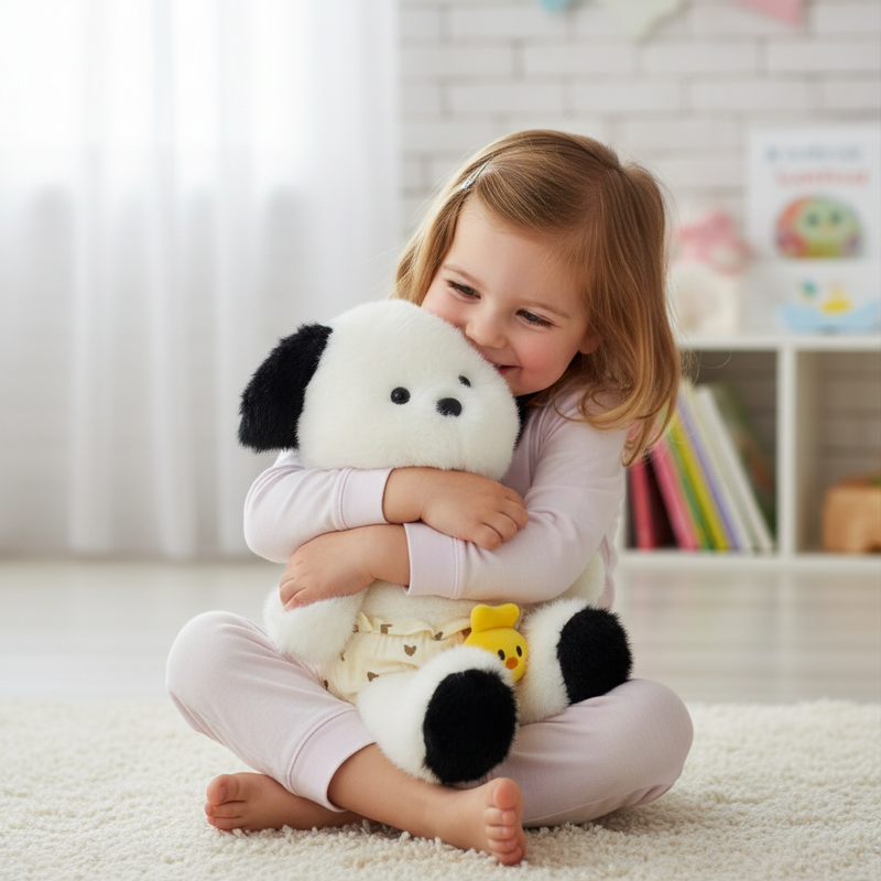 16-Inch Soft Lil Baby Dog Stuffed Animal Plush Toy – Newborn Puppy Plush