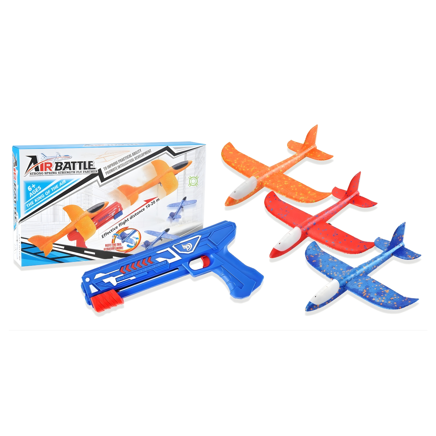 3 Pack Foam Airplane Launcher, 13.8