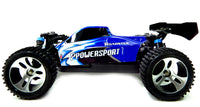 RC Car Buggy - 1:18 Scale 4WD Off-Road Remote Control Buggy, Blue