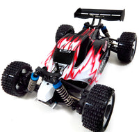 RC Buggy - 1:18 Scale 4WD Off-Road Remote Control, Red