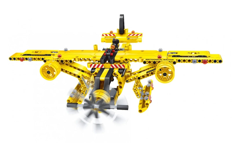 Transforming dump truck and airplane toy set for kids - dual model toy dump truck and plane.
