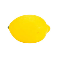 Realistic artificial yellow lemon for home decoration and kitchen display