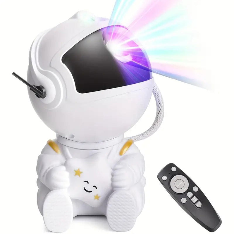 Space Projector Light – Adjustable Astronaut Galaxy Star Lamp
