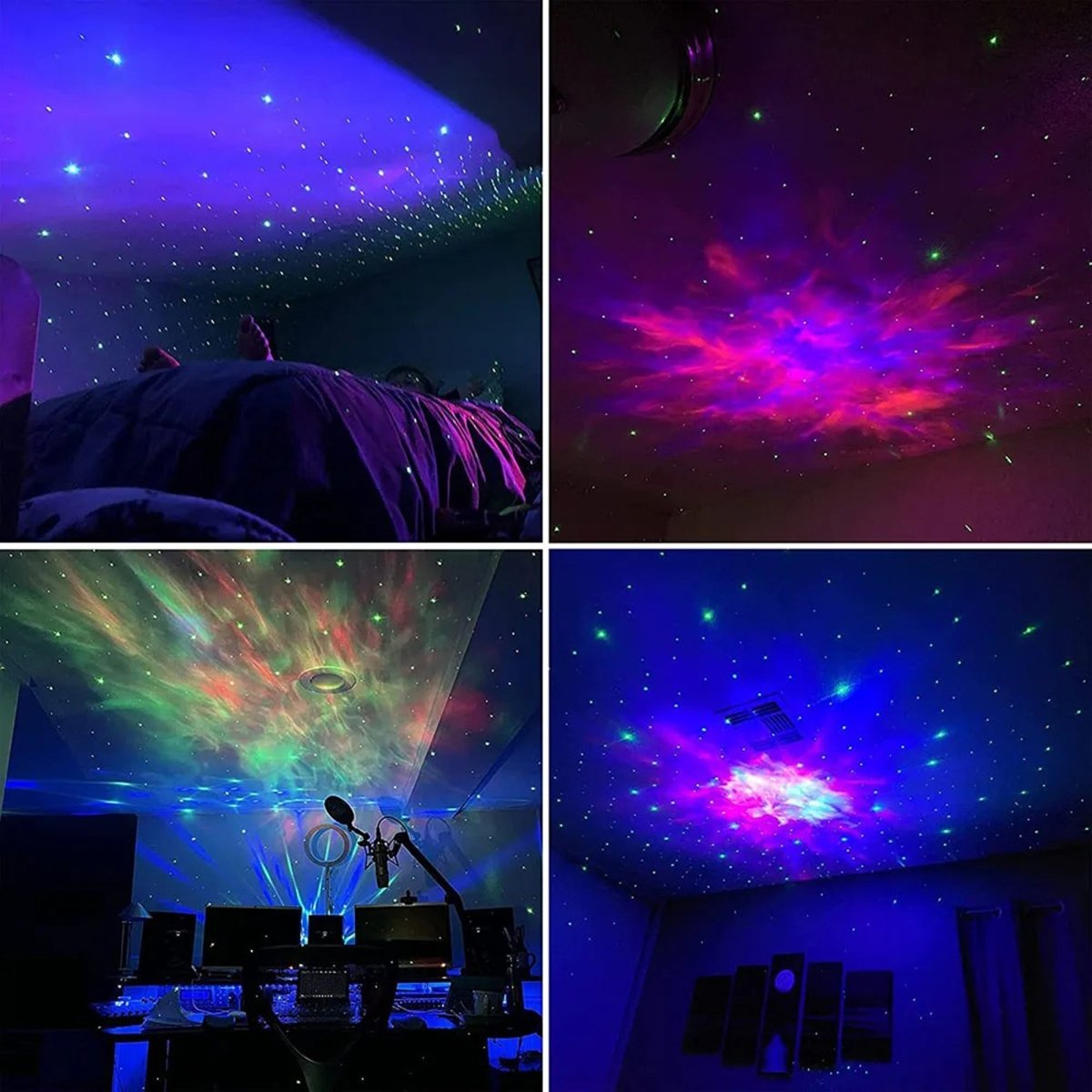 Space Projector Light – Adjustable Astronaut Galaxy Star Lamp