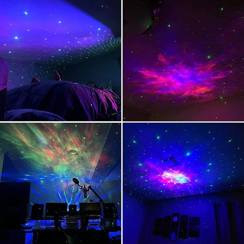 Space Projector Light – Adjustable Astronaut Galaxy Star Lamp