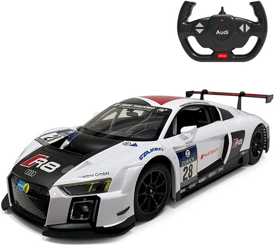 1:14 Audi R8 LMS RC Car, White