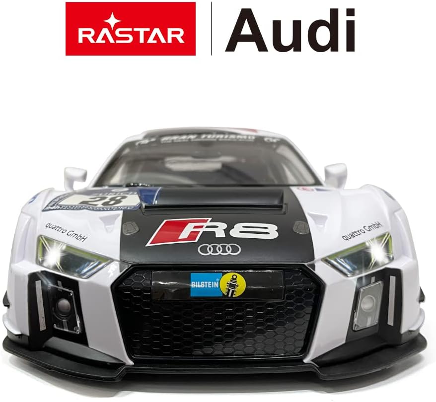 1:14 Audi R8 LMS RC Car, White