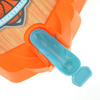 Empty ball launcher in basketball tabletop game for children.